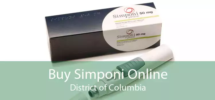 Buy Simponi Online District of Columbia