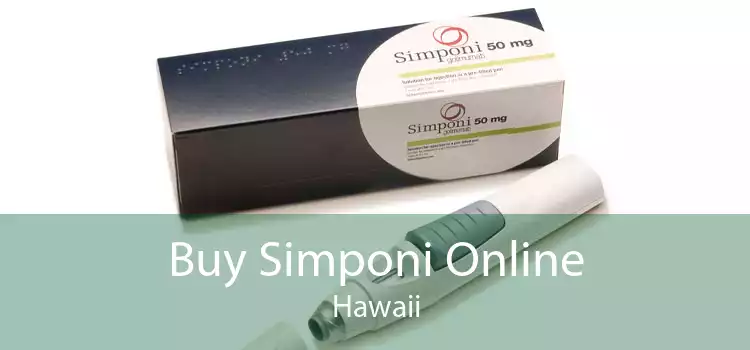 Buy Simponi Online Hawaii