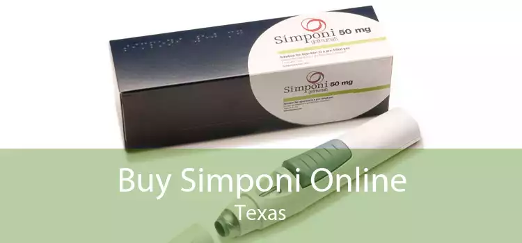 Buy Simponi Online Texas